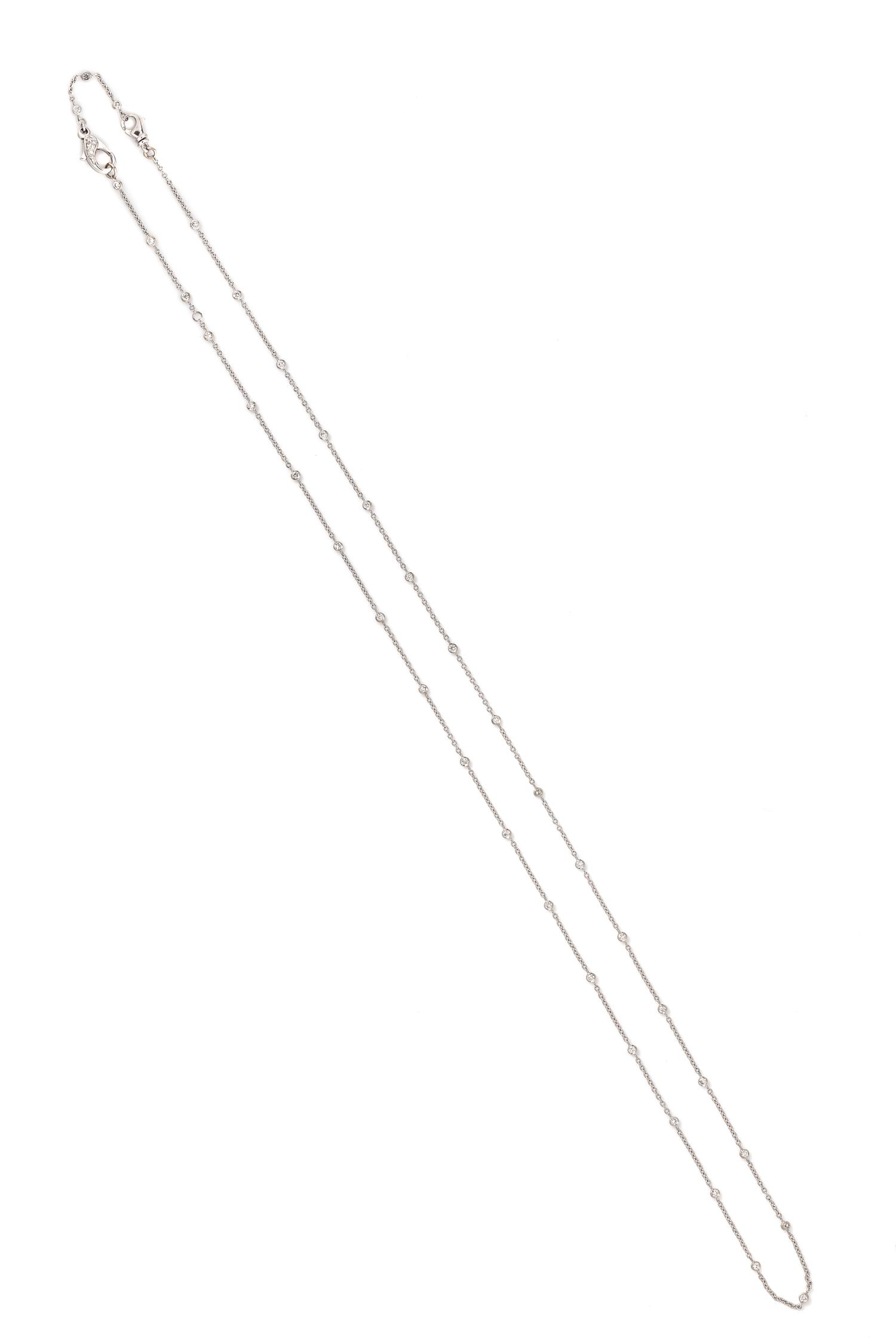 DIAMOND STATION NECKLACE