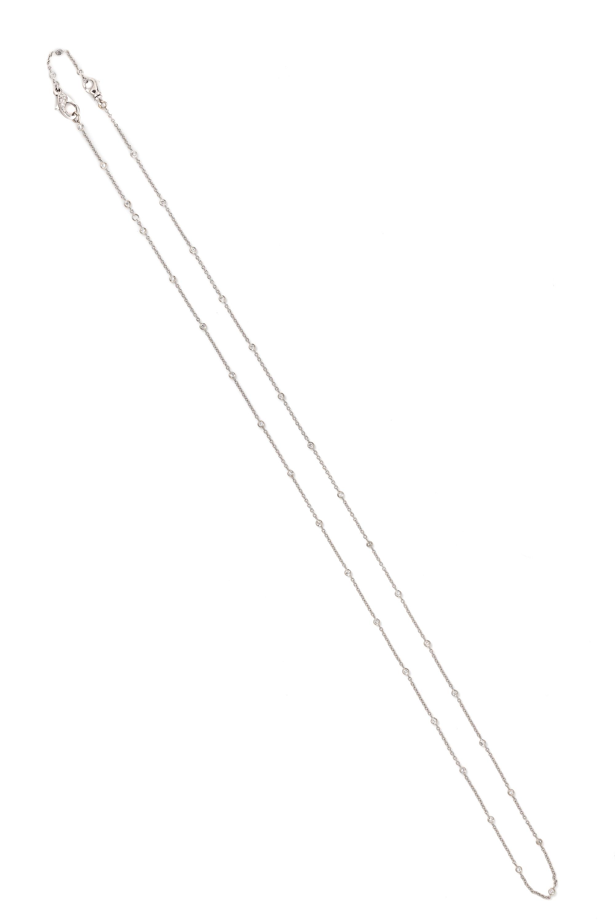 DIAMOND STATION NECKLACE