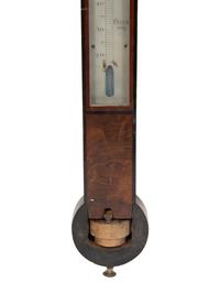 A George III Mahogany Stick Barometer