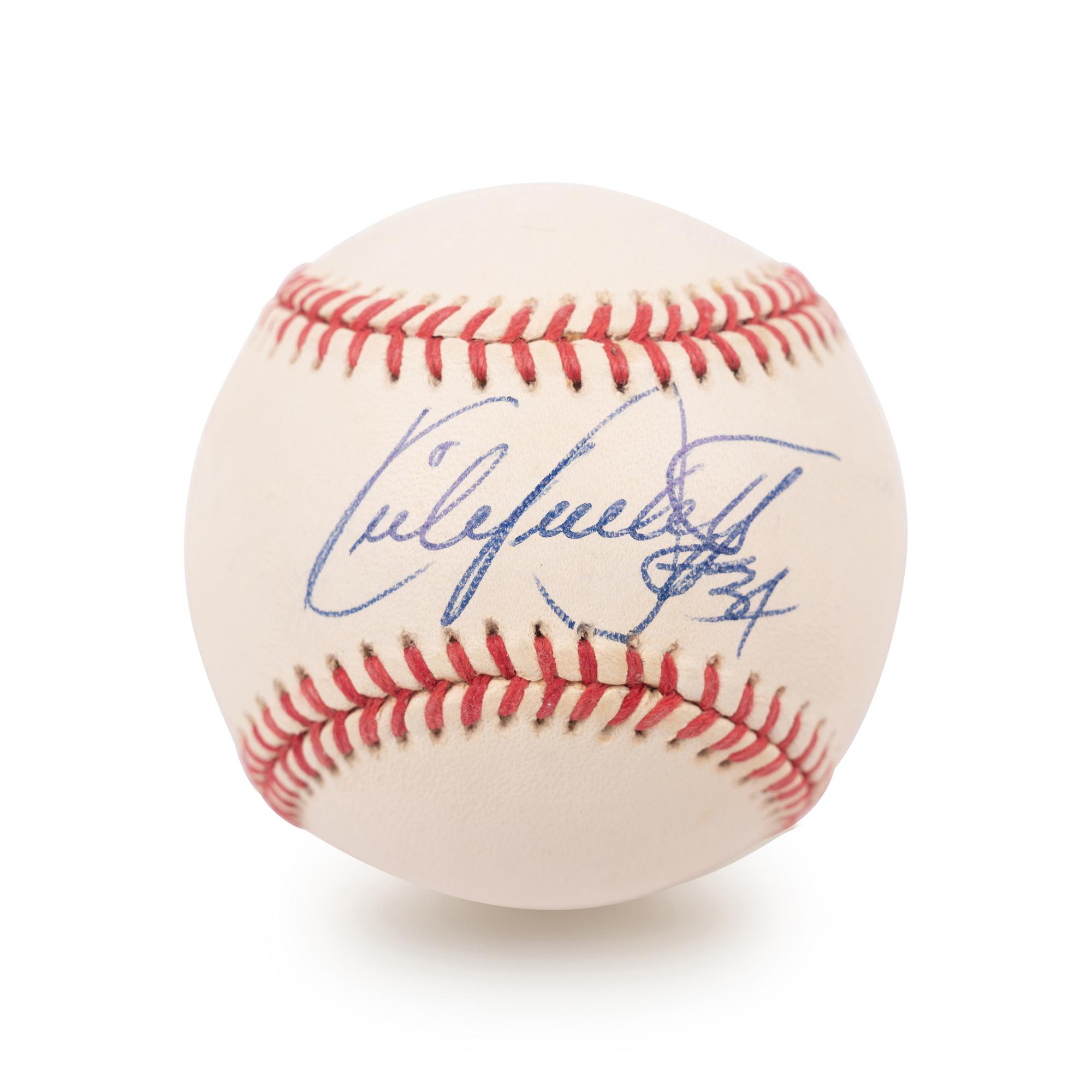 A Kirby Puckett Signed Autograph Baseball (Beckett Authentication Services Letter BAS Certified),