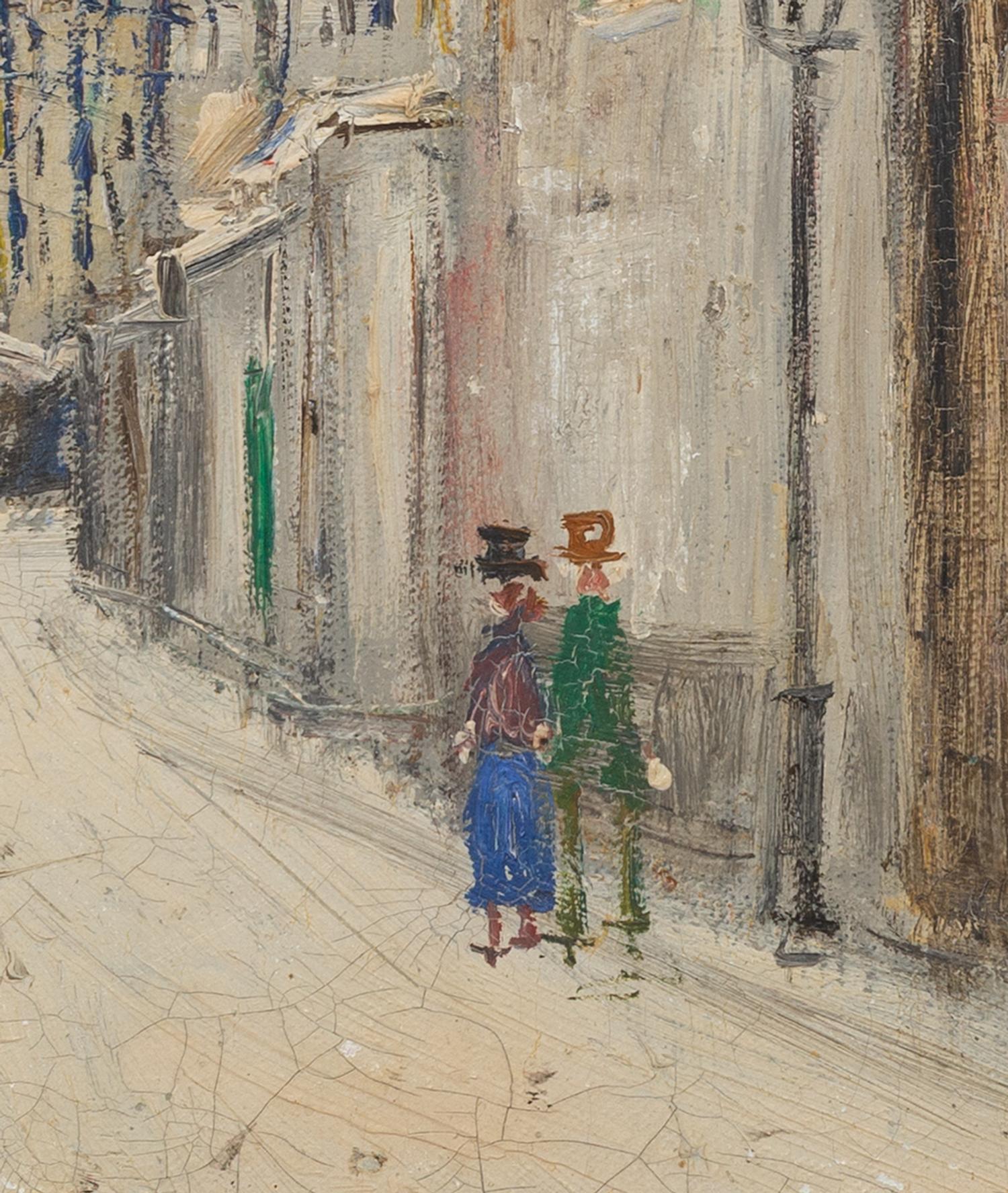La Chaumière d'Henri IV À Montmartre Sous la Neige , circa 1942