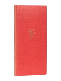 [GOLDEN COCKEREL PRESS]. GILL, Eric. Clothing Without Cloth. Waltham Saint Lawrence, Berkshire: The Golden Cockerel Press, 1931.