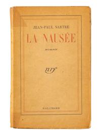 SARTRE, Jean Paul (1905-1980). La Nauseé . Paris: Gallimard, 1938.