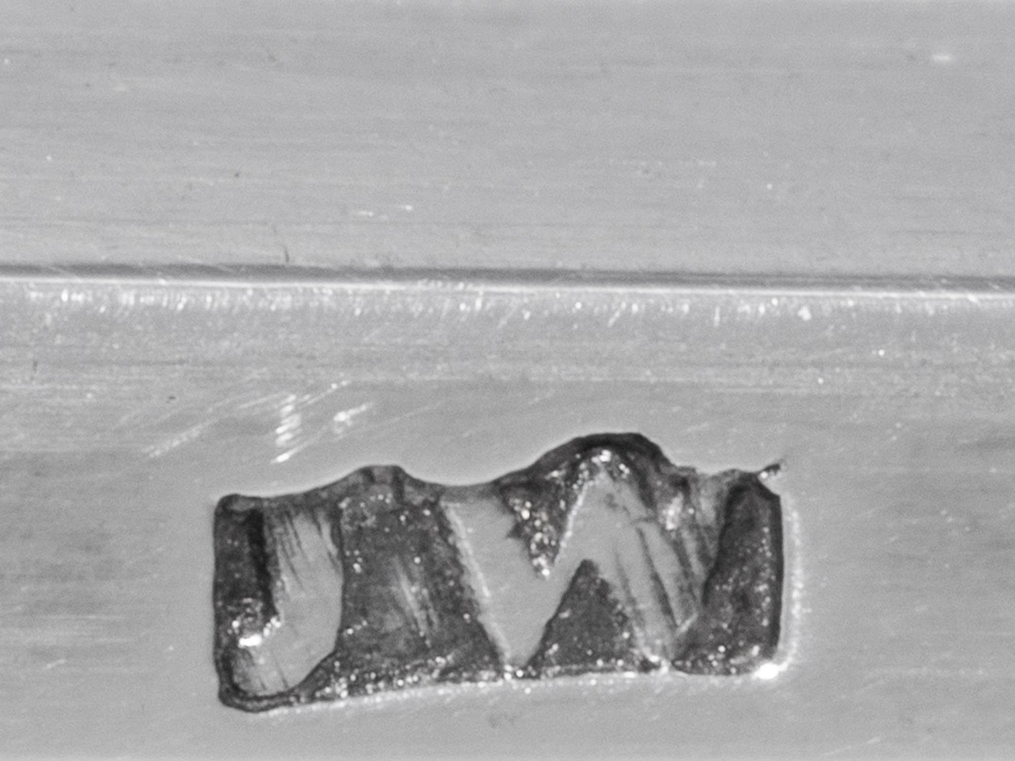 A George III Silver Dish Cross