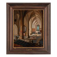 Studio of Peeter Neeffs the Elder (Flemish, born c. 1578-died c. 1661) — Interior of a Gothic Church