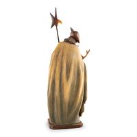 A Carved Wood Figure of a Bavarian Guard