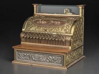 A Brass National Cash Register, Model No. 22