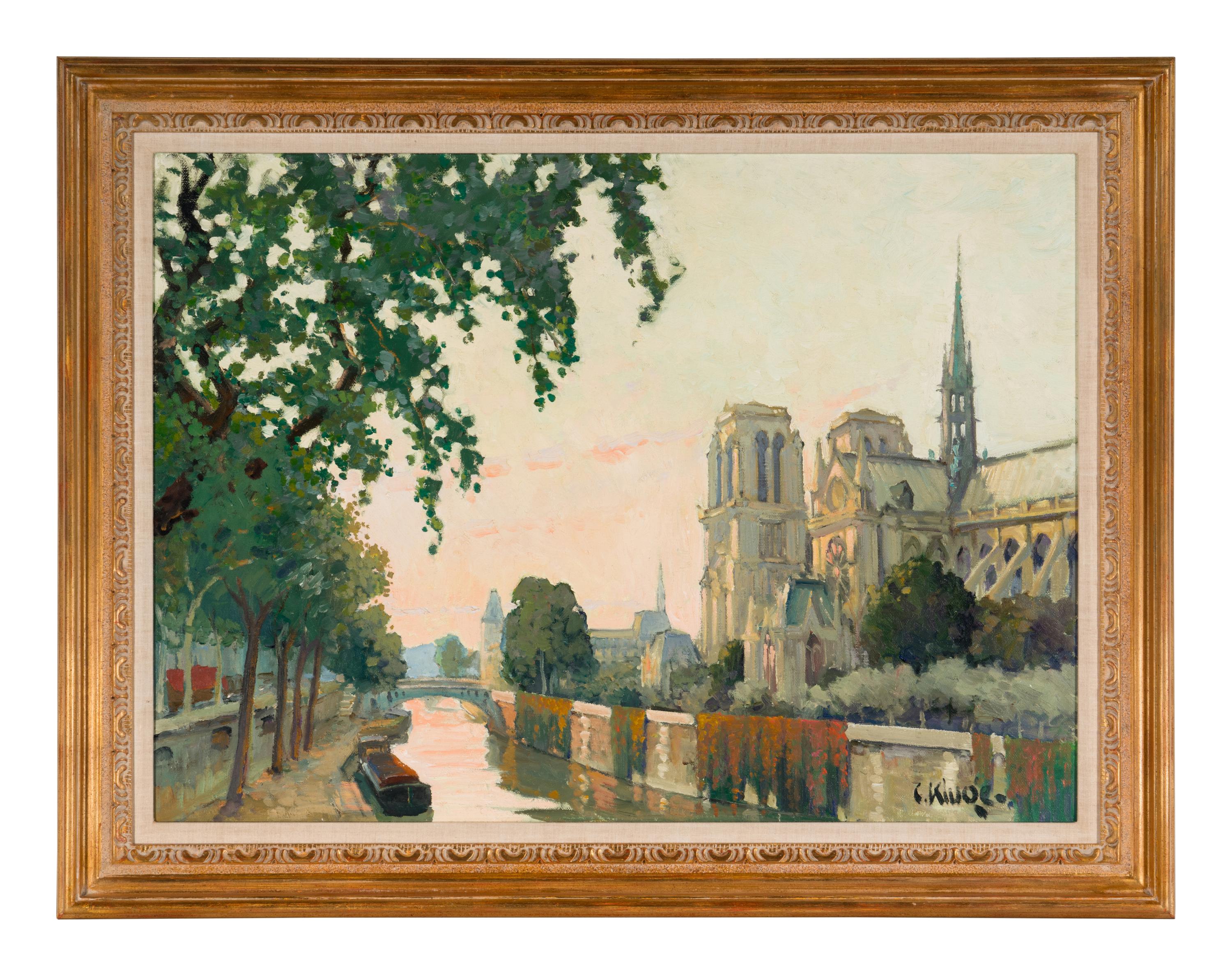 La Cathedrale au Crépuscule