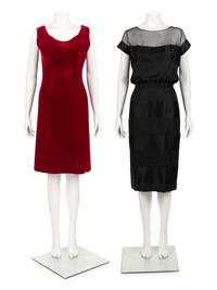 Four Vintage Ensembles: Two Dresses, One Two-Piece Skirt Suit, and One Three-Piece Ensemble, 1940s {SOLD-Post sale offer accepted}