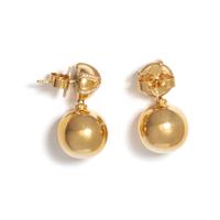 DAVID YURMAN, YELLOW GOLD AND DIAMOND 'SOLARI' EARRINGS