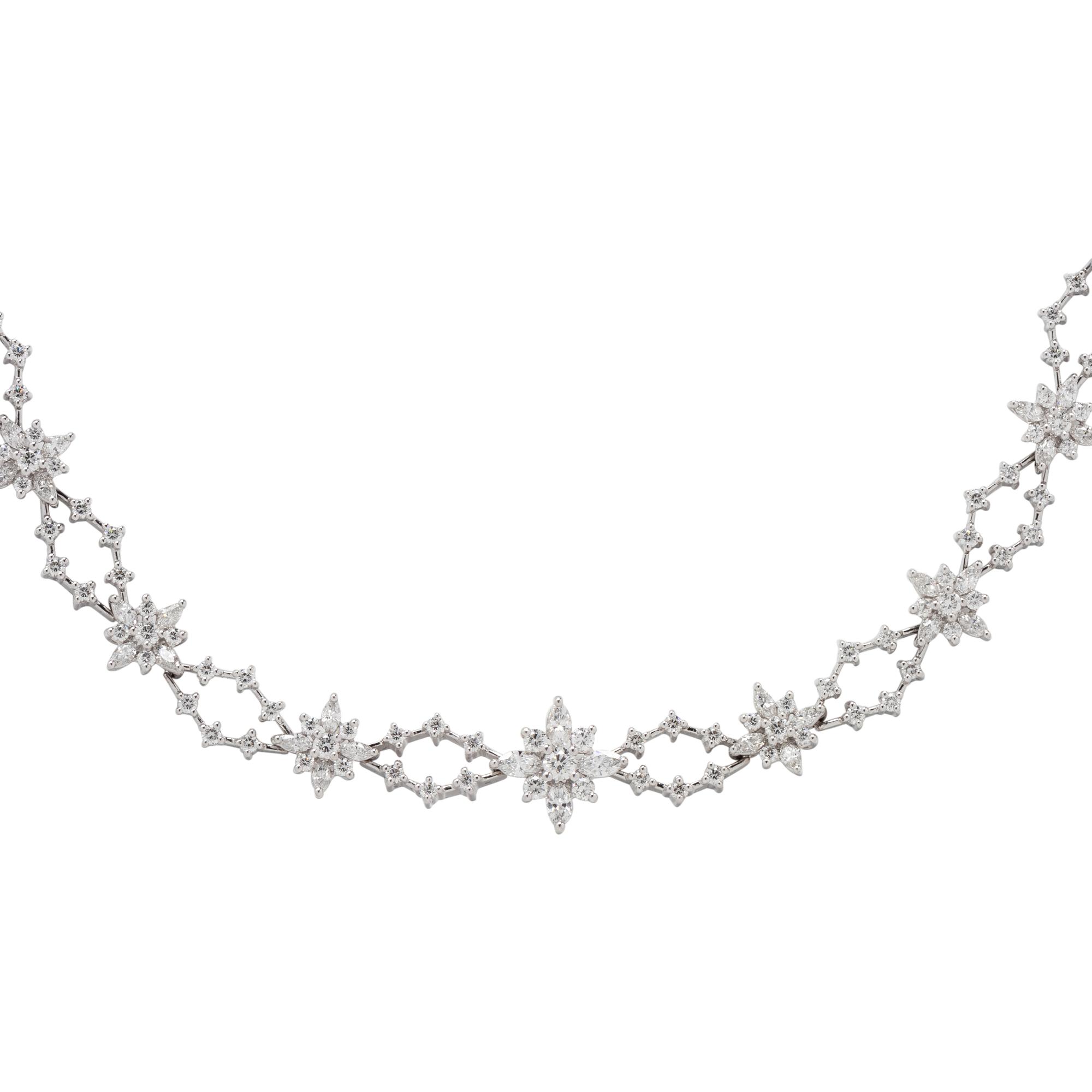 KWIAT, WHITE GOLD AND DIAMOND NECKLACE