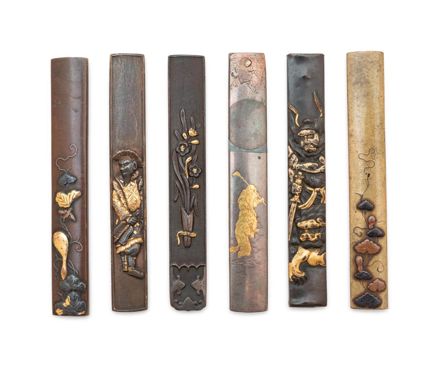 Ten Mixed Metal Kozuka