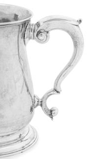 A George II Silver Cann