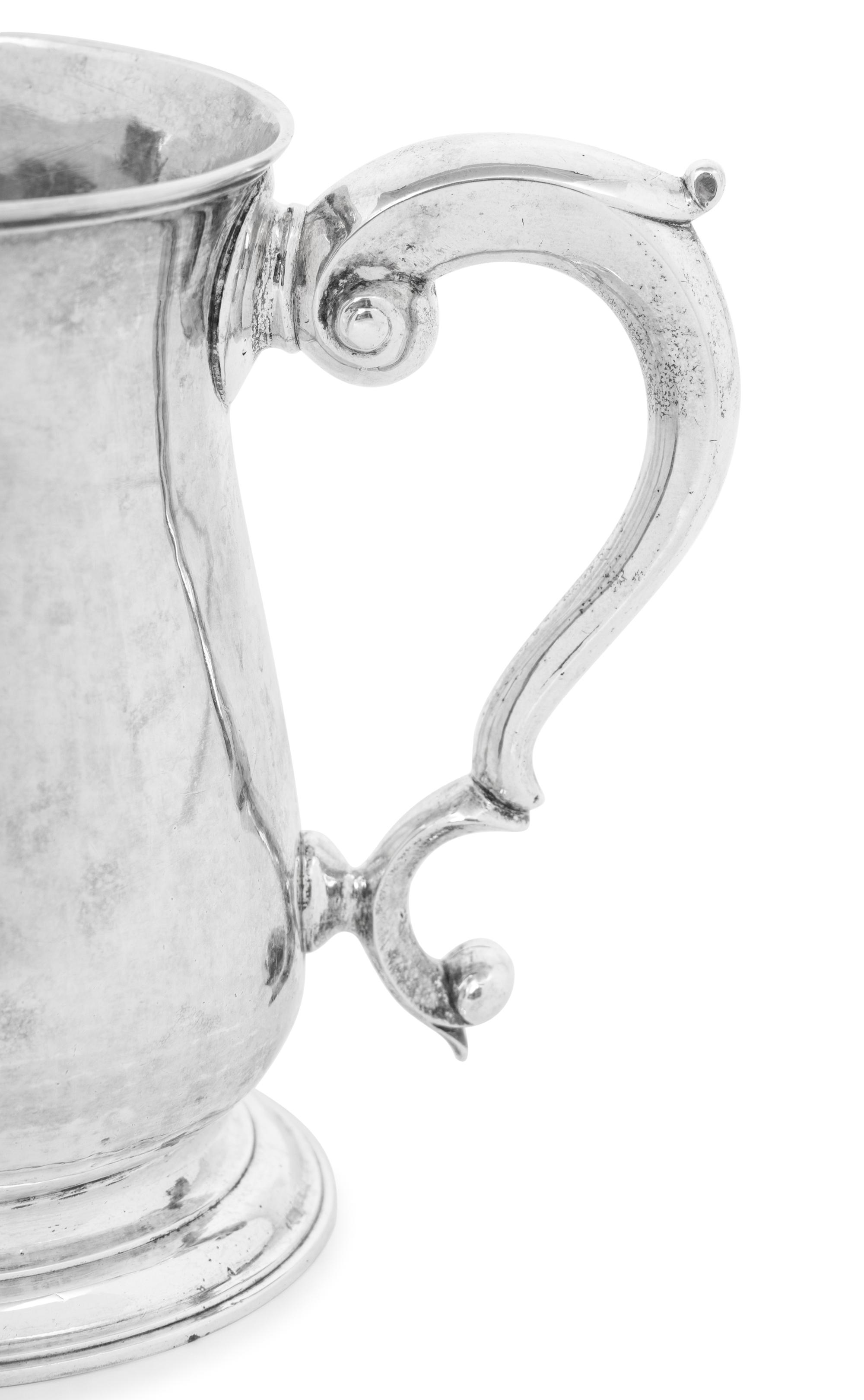 A George II Silver Cann