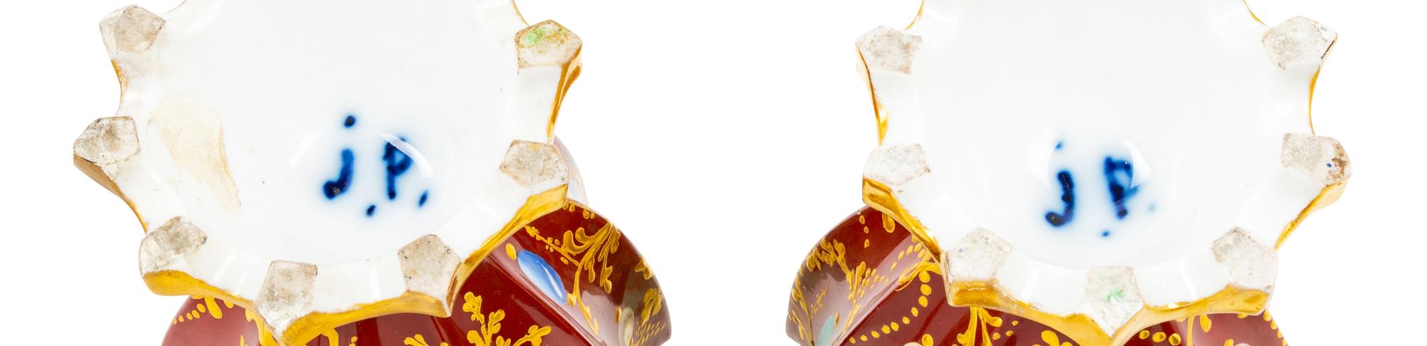 A Pair of Paris Porcelain Vases