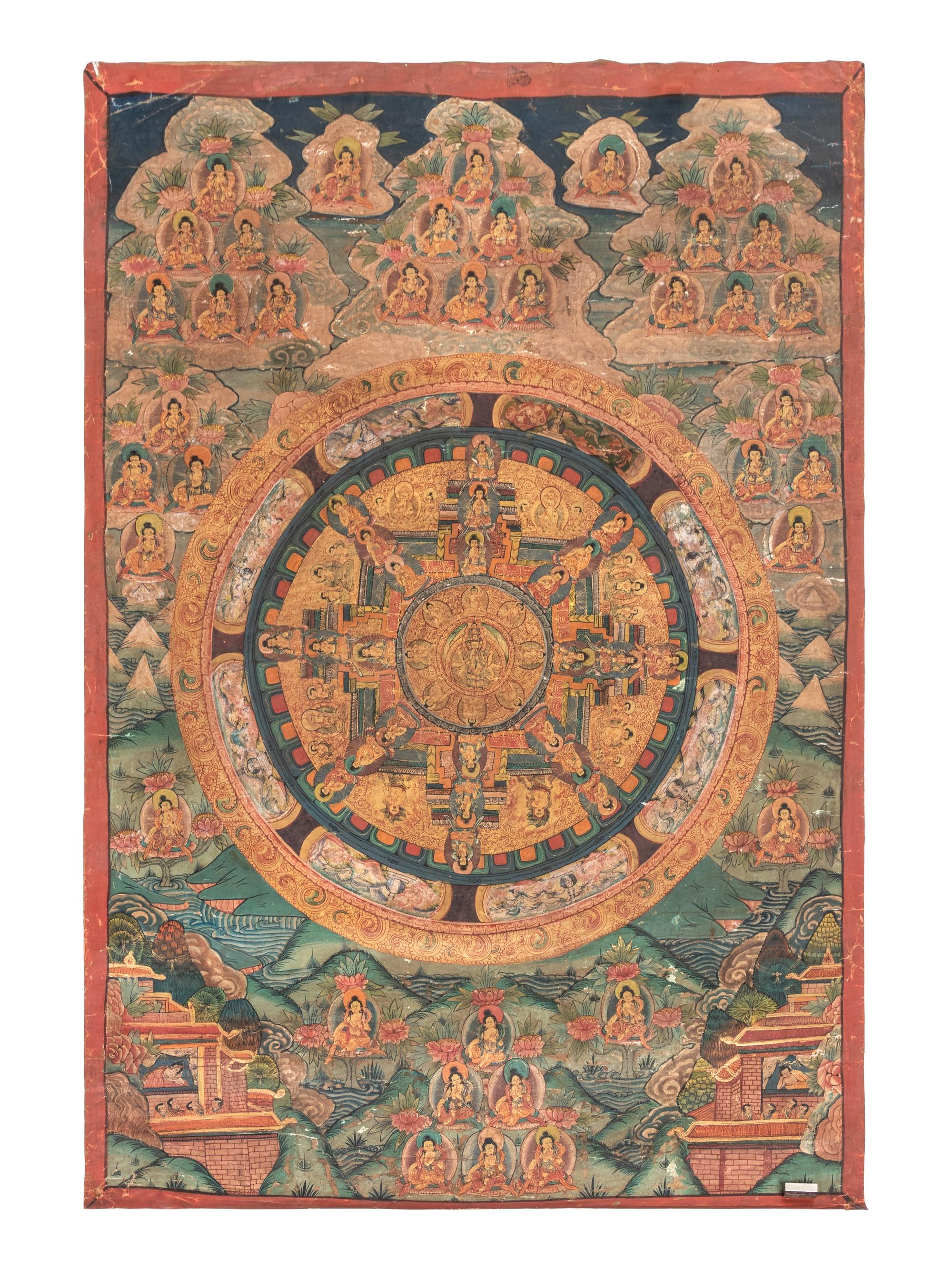 Two Tibetan Thangkas
