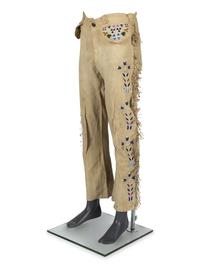Apsáalooke [Crow] Beaded Hide Trousers