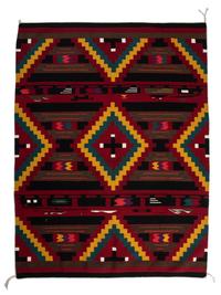 Navajo Third Phase Pattern Revival, With Locomotive