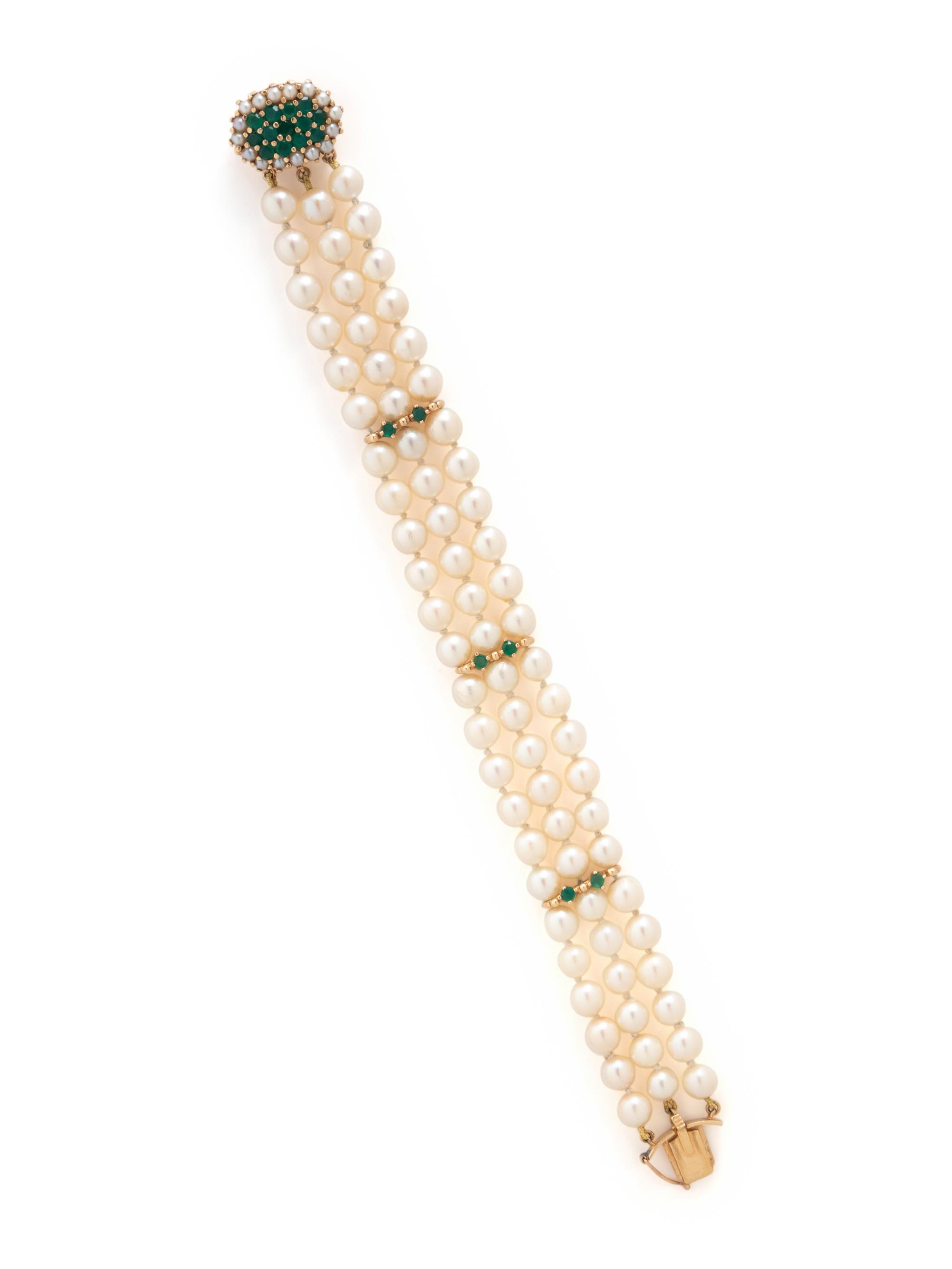 CULTURED PEARL BRACELET