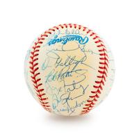 A Group of 19 Los Angeles Angels Signed Baseballs,