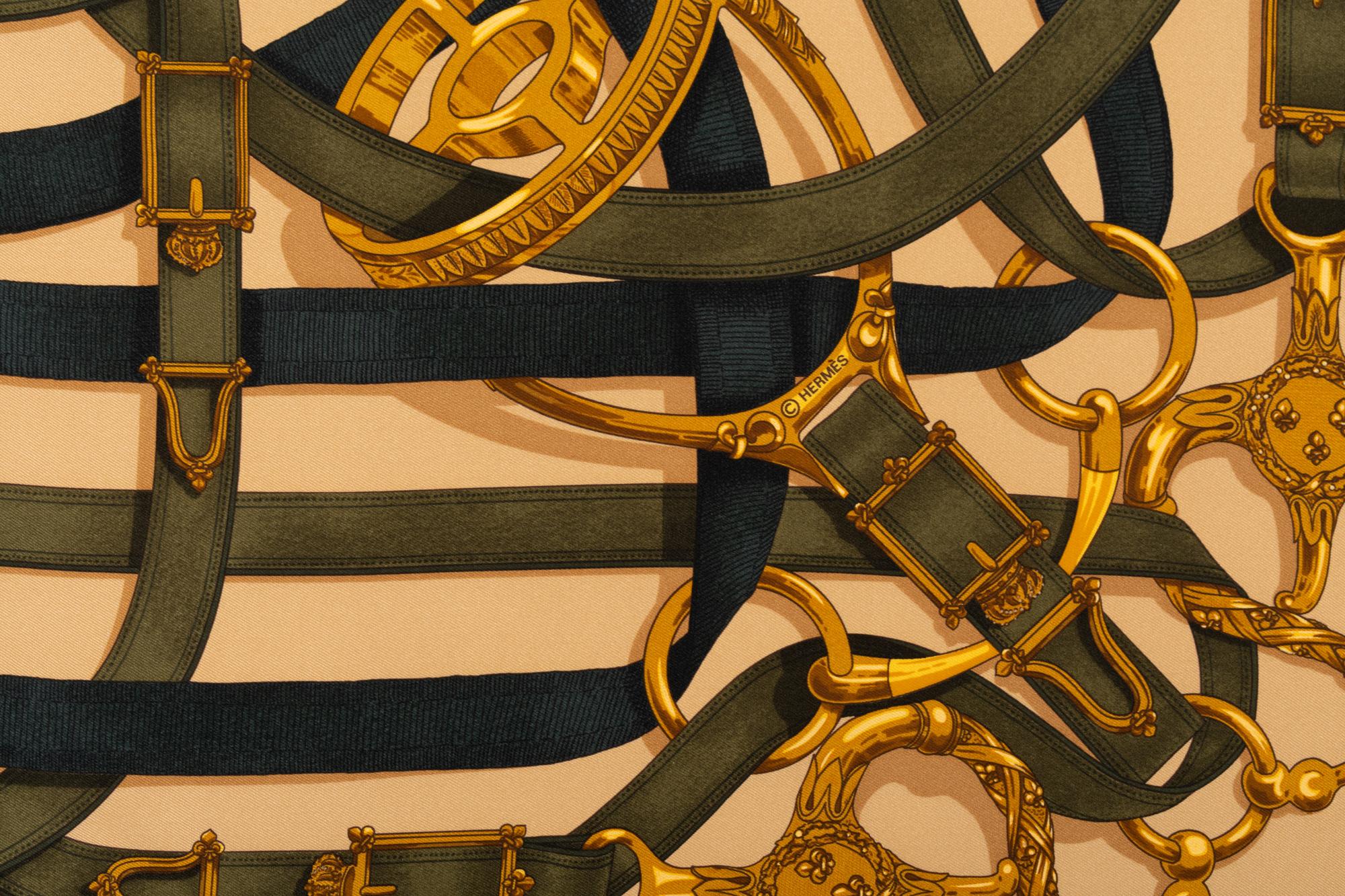 Four Hermès 90cm Silk Scarves