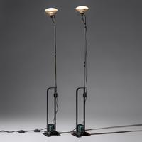 Achille and Pier Jacomo Castiglioni — Pair of Toio Floor Lamps, 1962 Flos, Italy