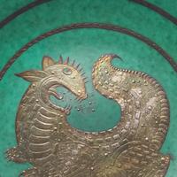 Gustavsberg Green Plate, c. 1940