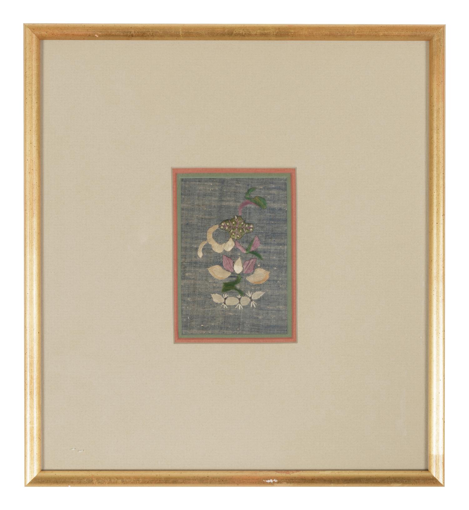 17 Chinese Embroidered Silk Panels