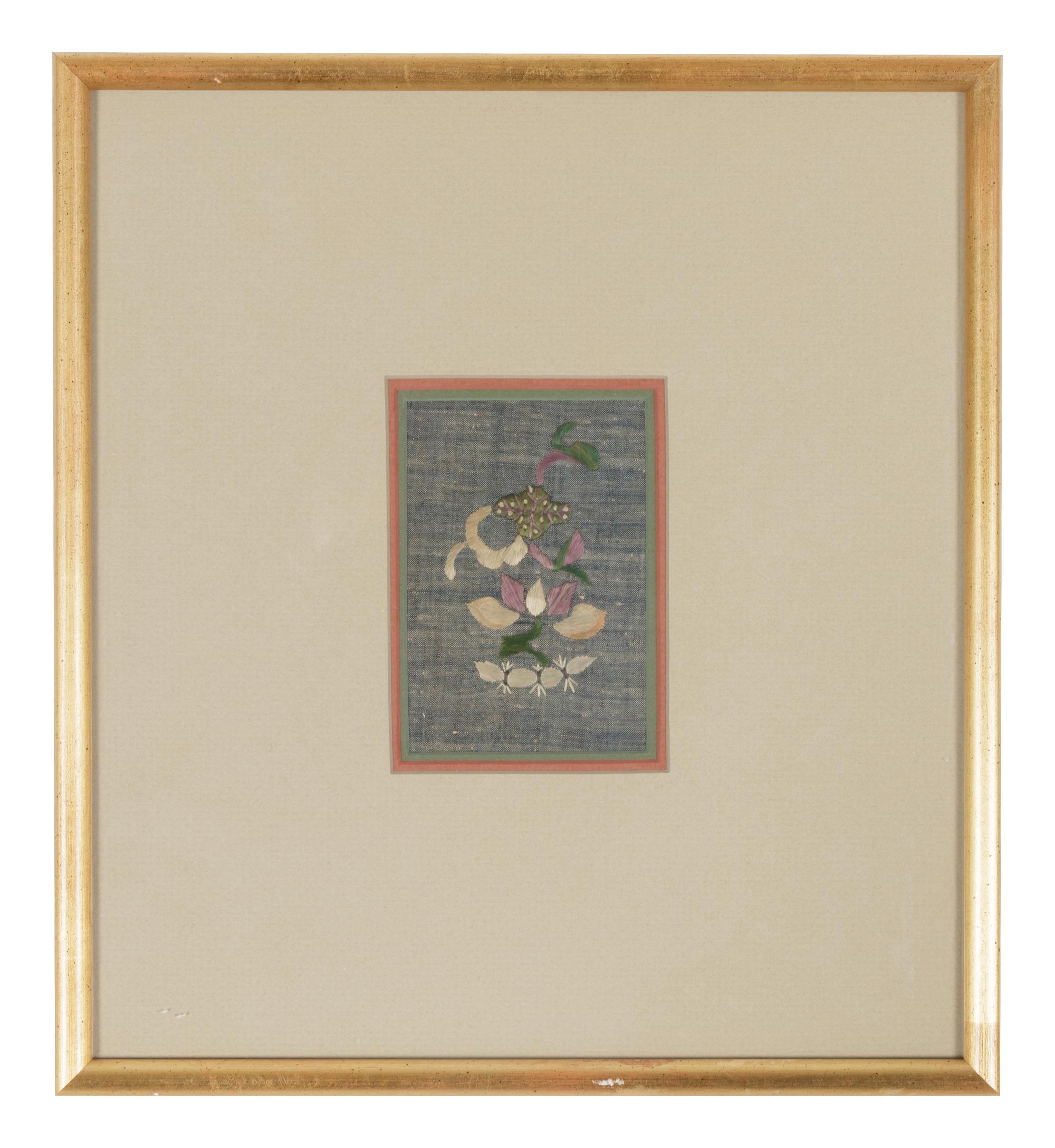 17 Chinese Embroidered Silk Panels