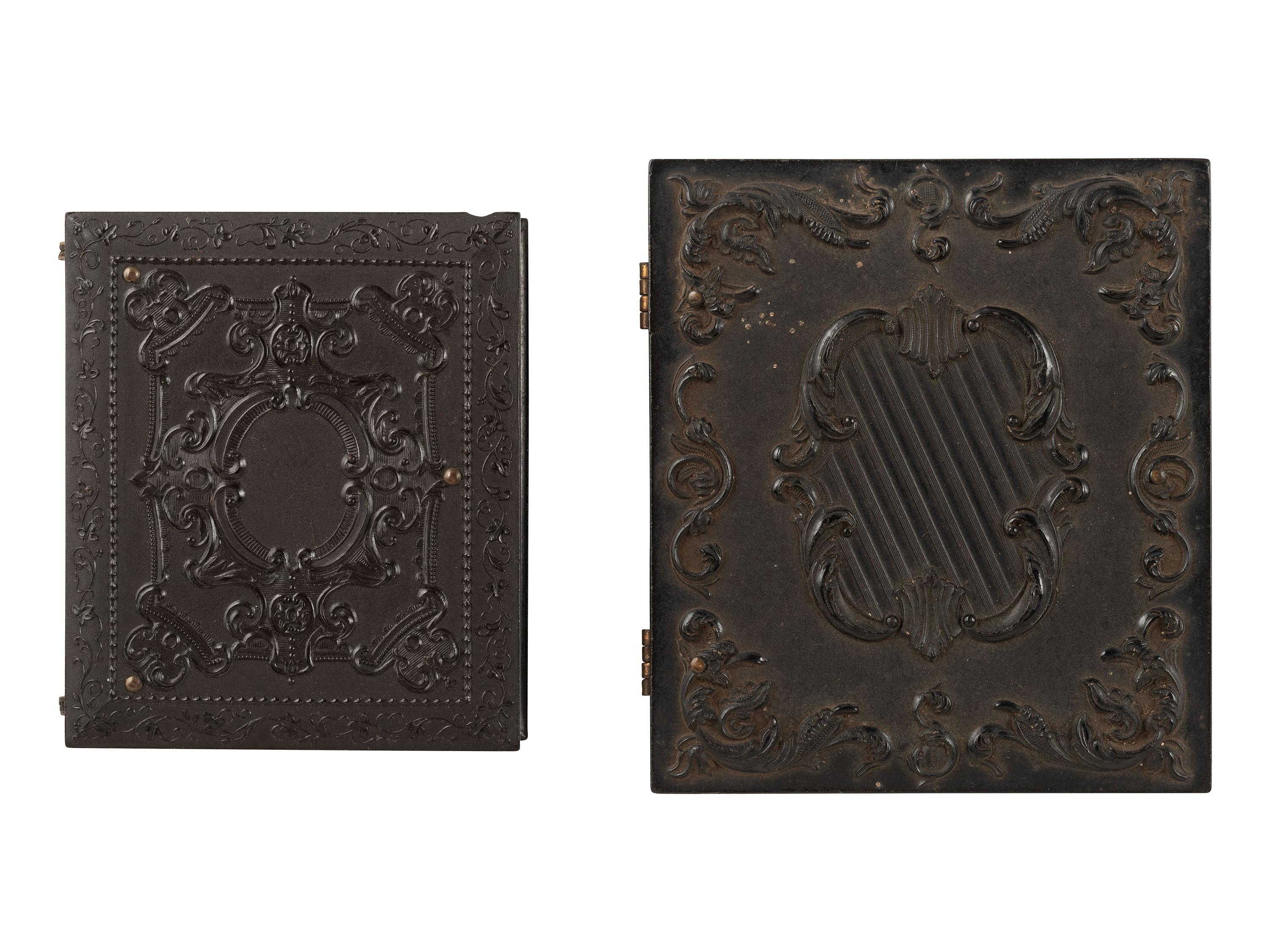 [EARLY PHOTOGRAPHY]. 5 cased images of older women, including a postmortem portrait.
