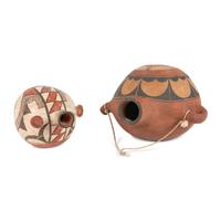 Zia and Laguna Pottery Canteens