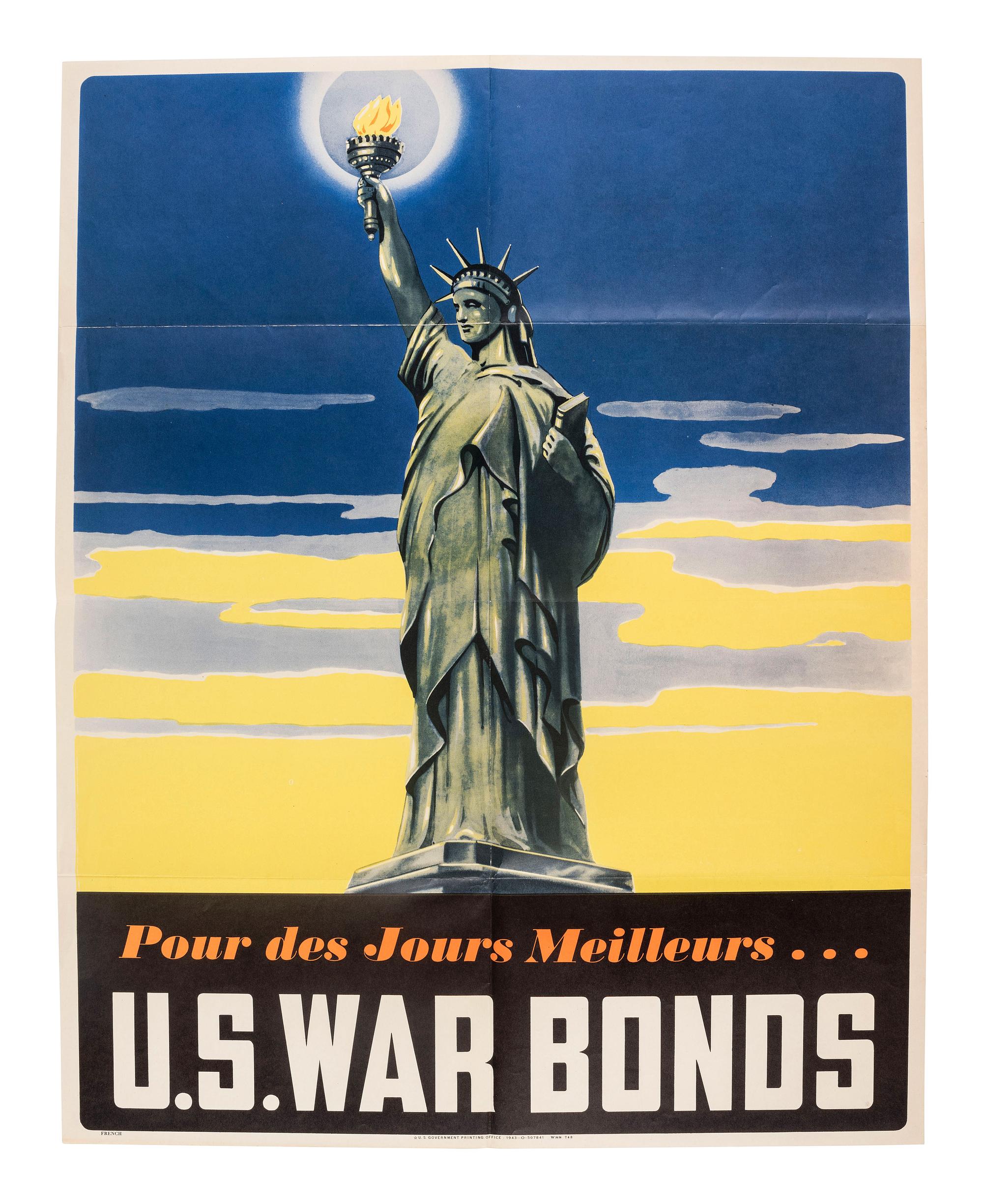 [WORLD WAR II]. Homefront and commemorative items.