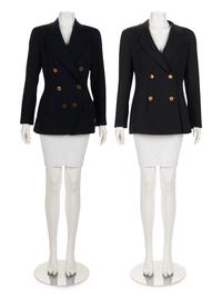 Two Chanel Double Breast Jackets, 1990s