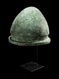 An Etruscan Bronze Negau Helmet