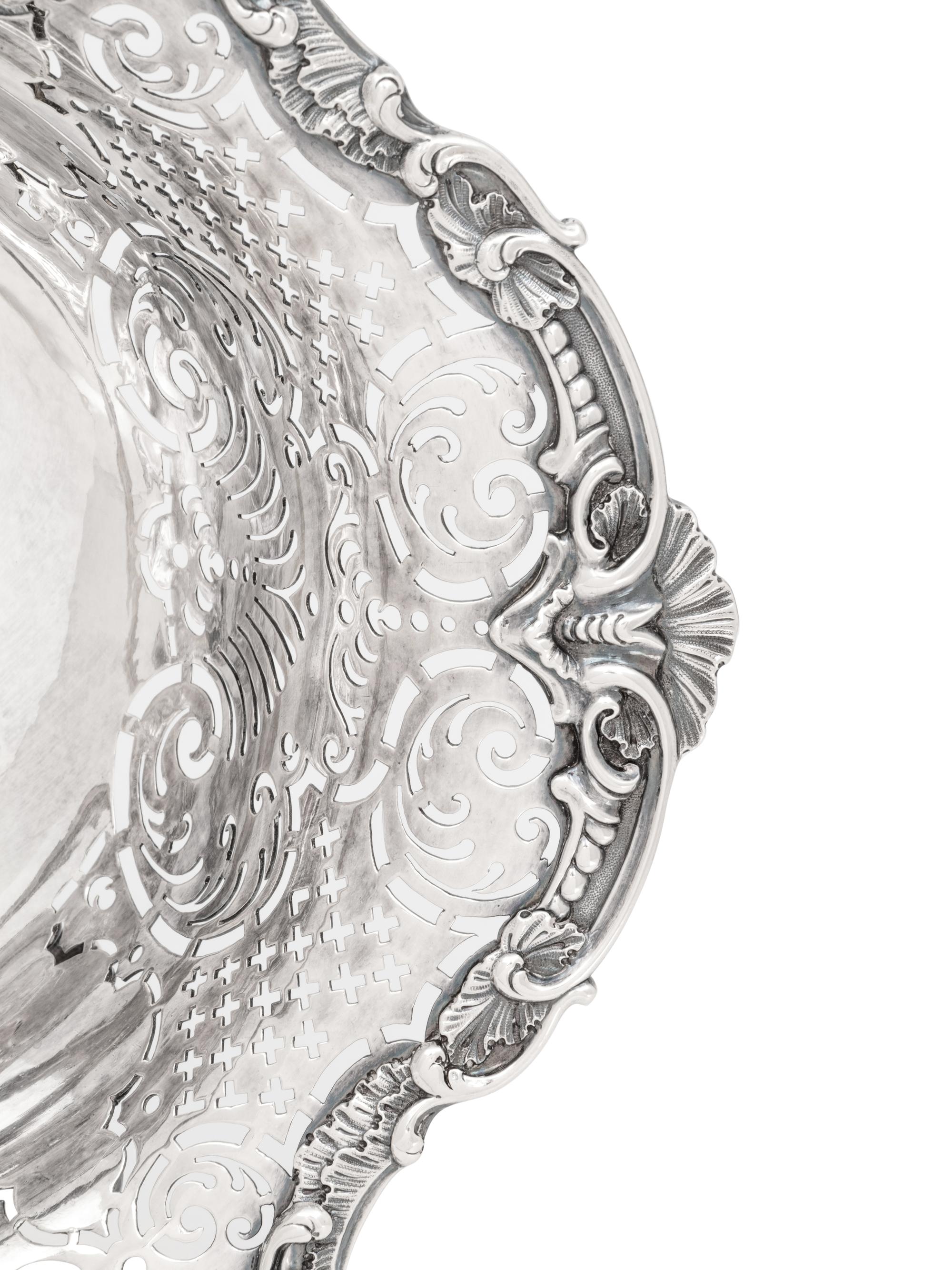 A George II Silver Basket