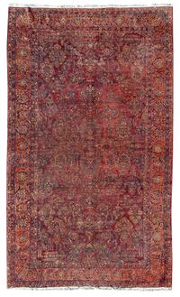A Sarouk Wool Rug 10 feet x 18 feet. — FIRST HALF 20TH CENTURY