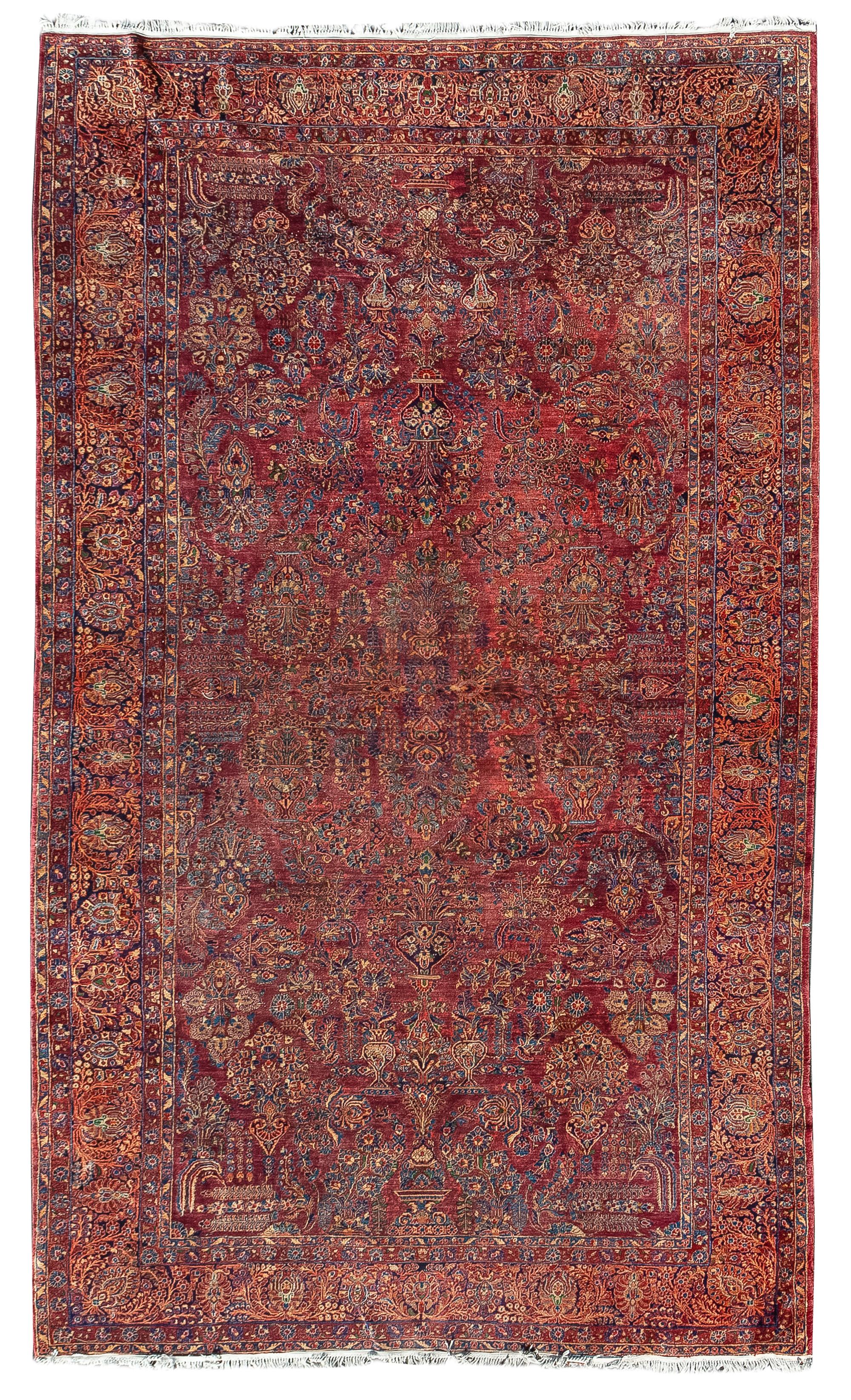 A Sarouk Wool Rug 10 feet x 18 feet. — FIRST HALF 20TH CENTURY