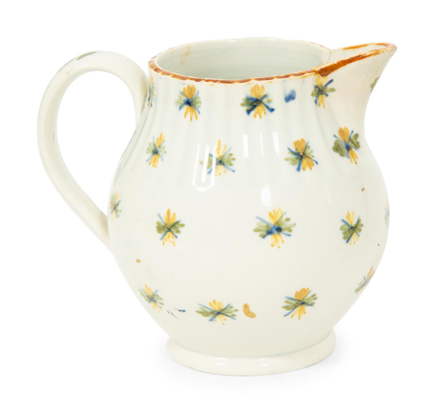 Seven Staffordshire Creamers