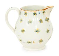Seven Staffordshire Creamers