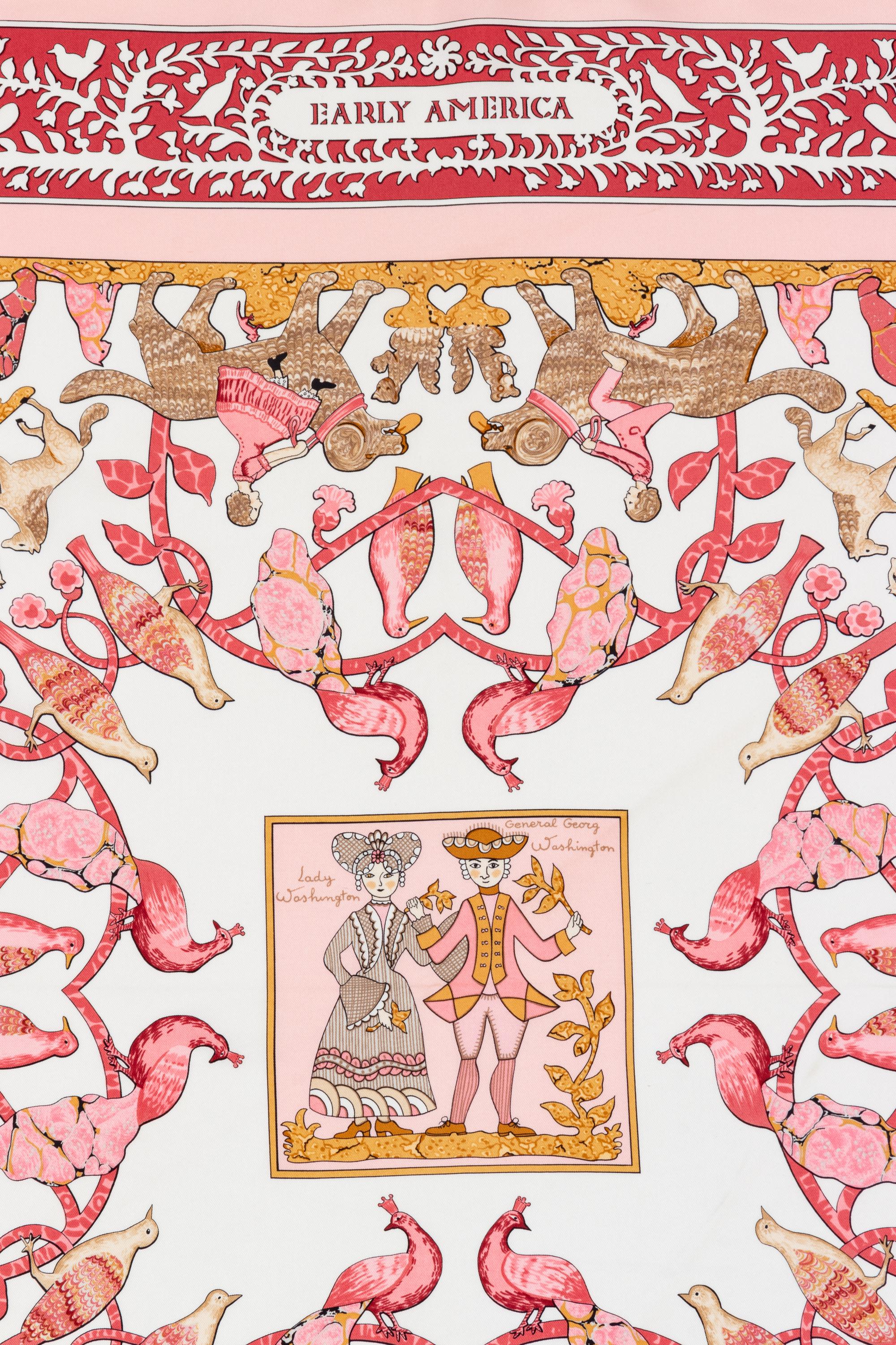 Three Hermès 90cm Silk Scarf, Carré