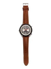 Breitling, Stainless Steel Ref. 1809 'Cosmonaute Chrono-Matic' Wristwatch