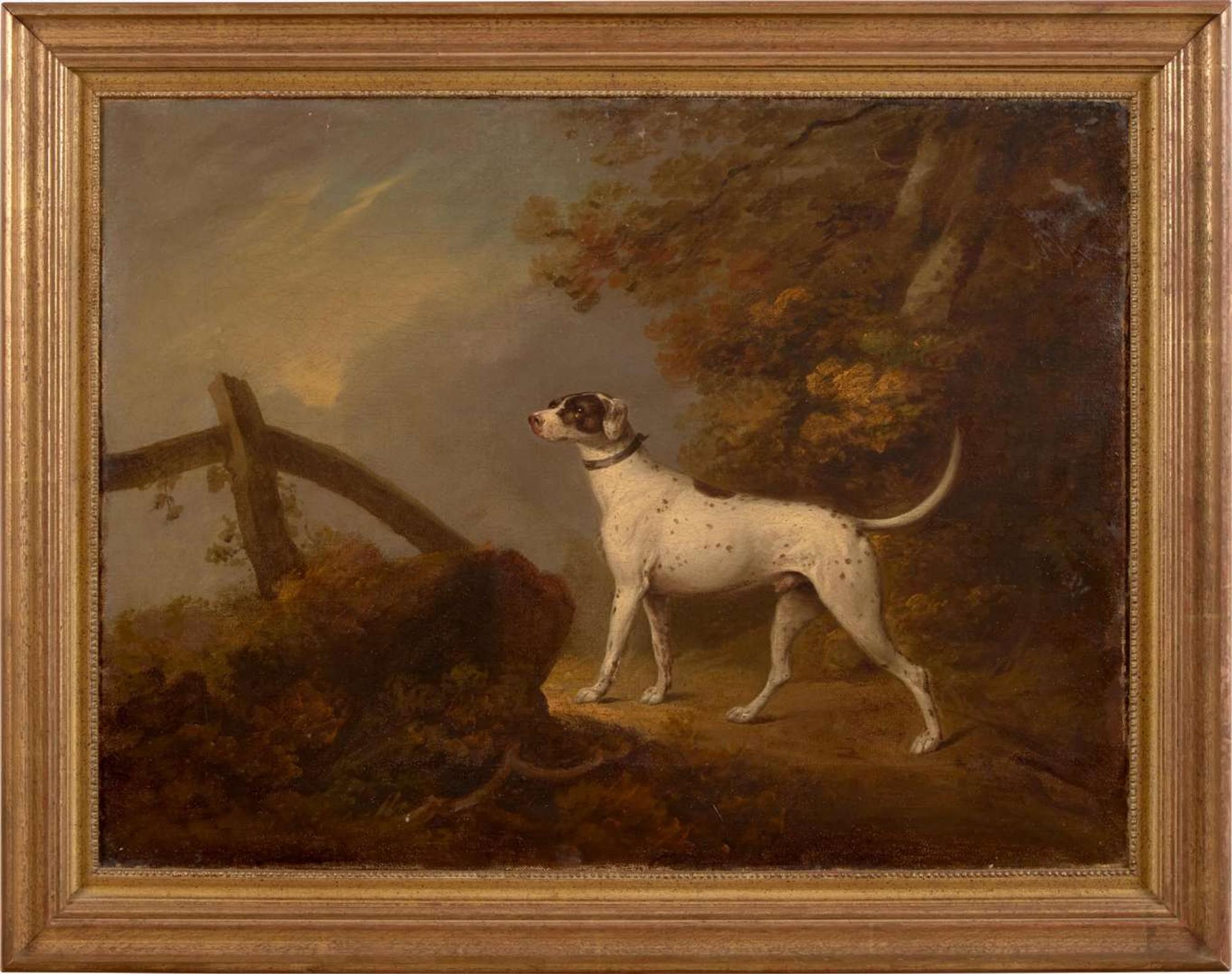 Attributed to George Townley Stubbs (British, 1756–1815) - Portrait of a Pointer