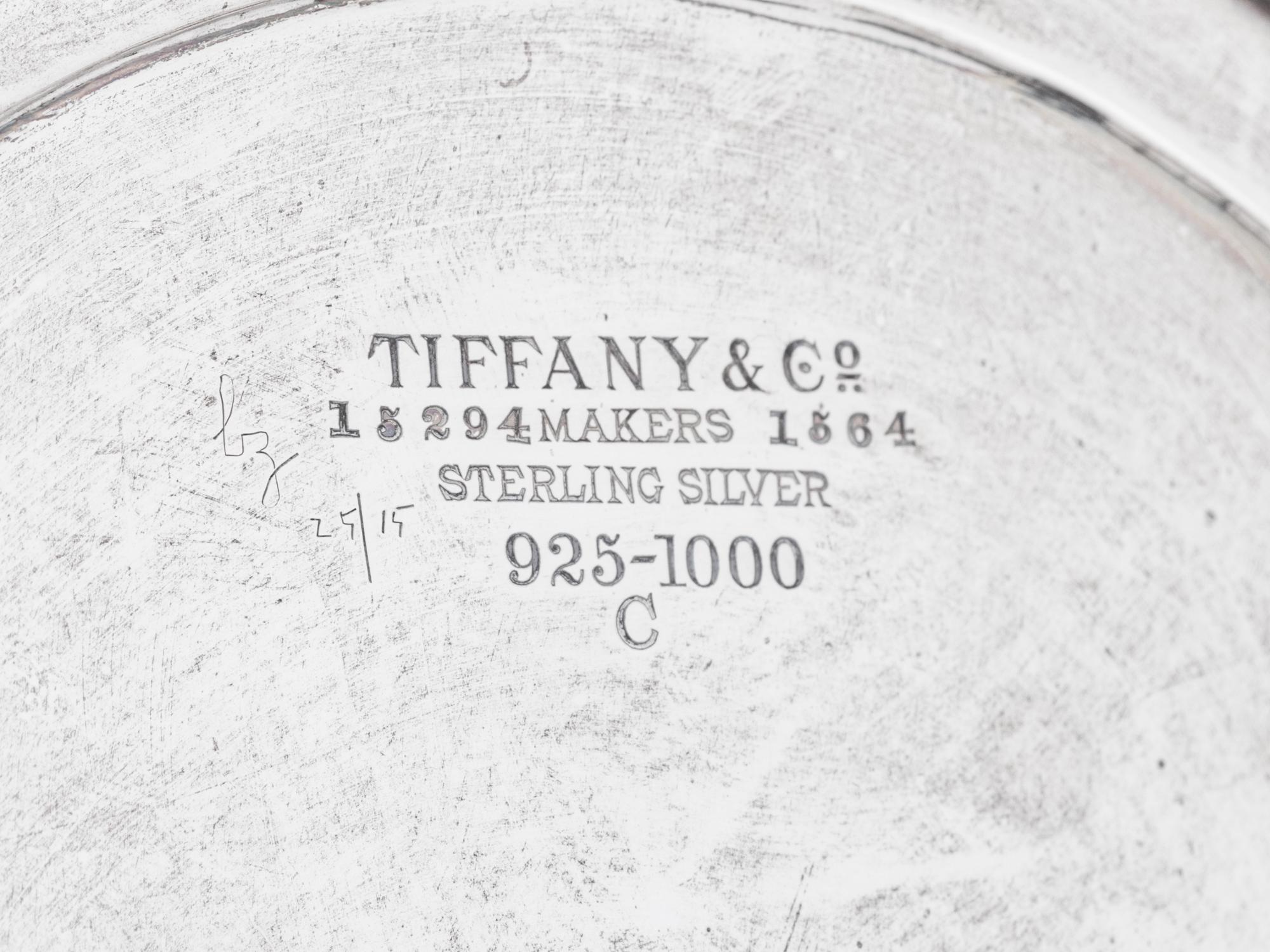 A Large Tiffany and Co. Silver Handled Cup