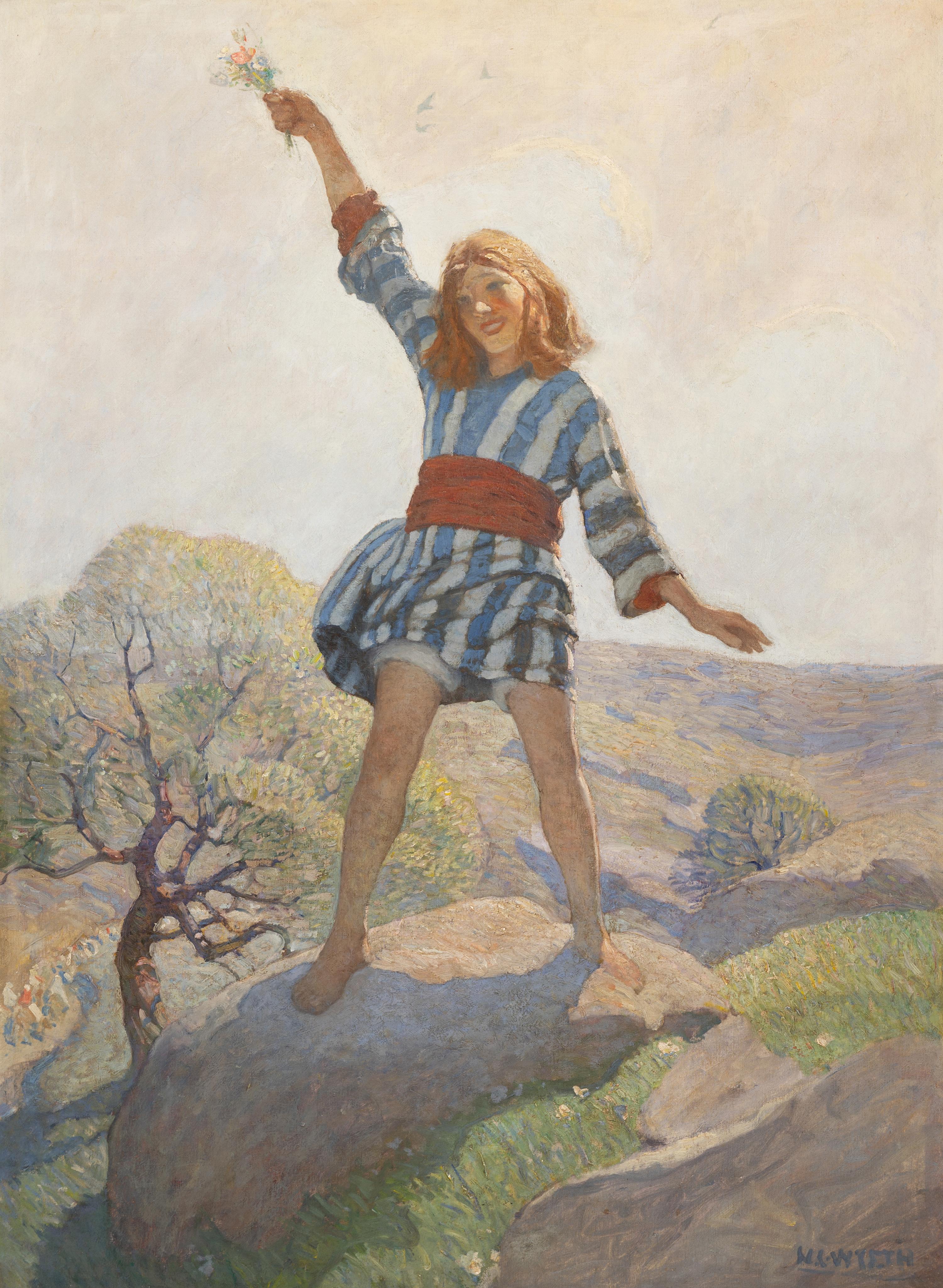 Leaping from Rock to Rock in Sheer Delight