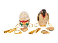 Judith Leiber, Humpty Dumpty & Penguin Miniaudière