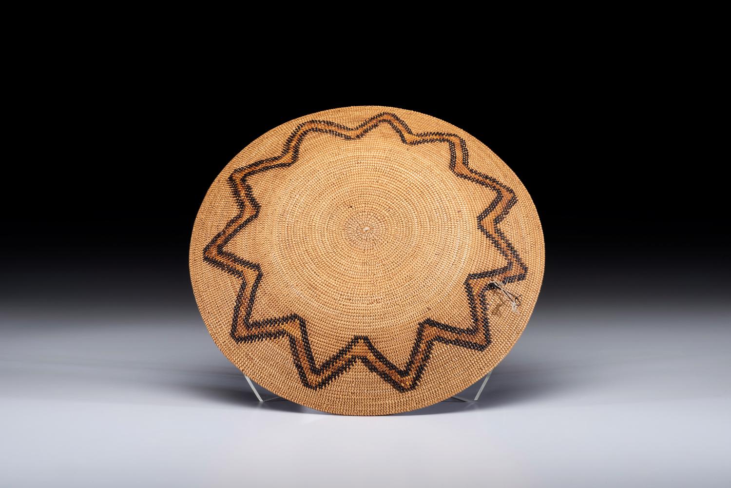 California Mission Polychrome Basket