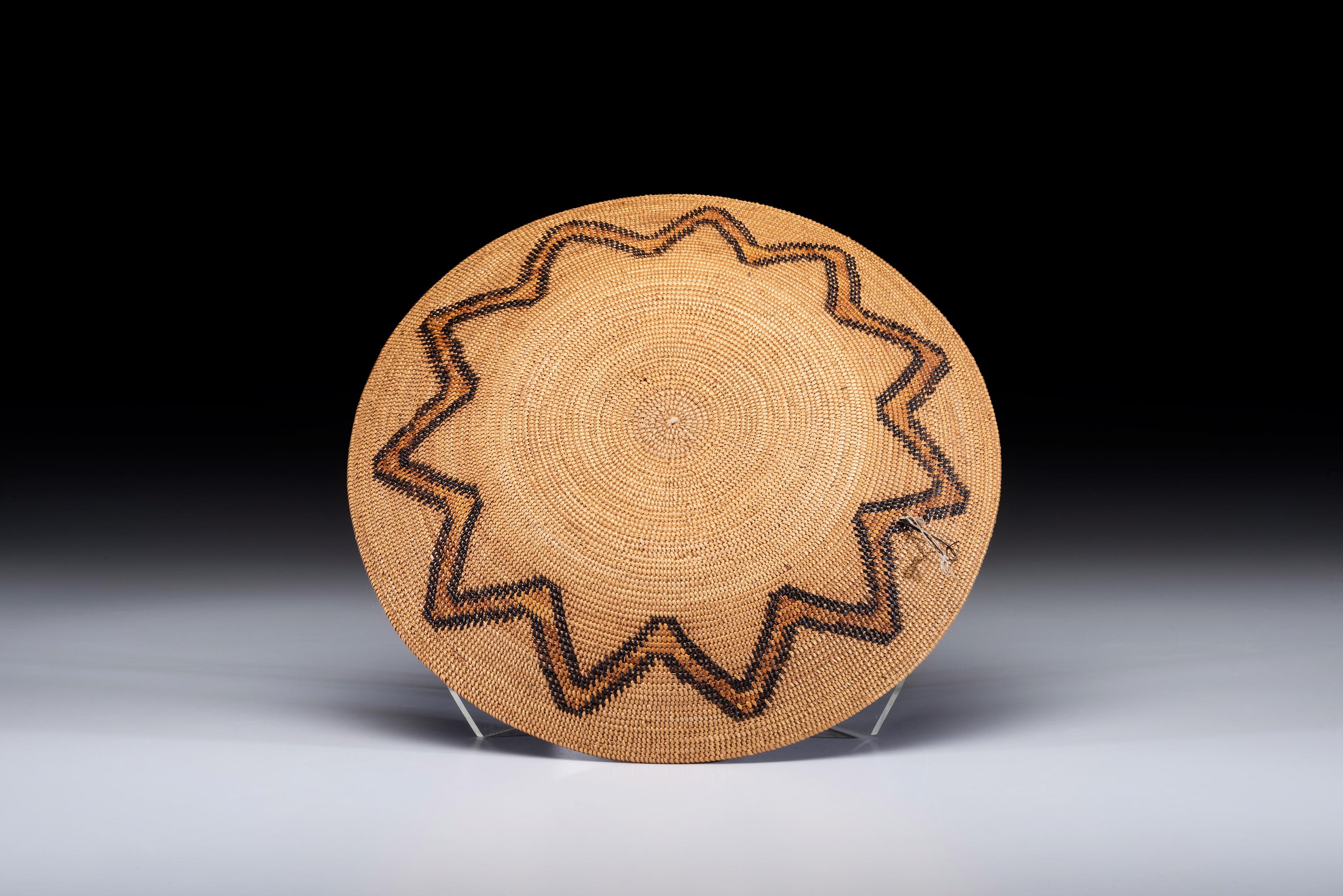 California Mission Polychrome Basket