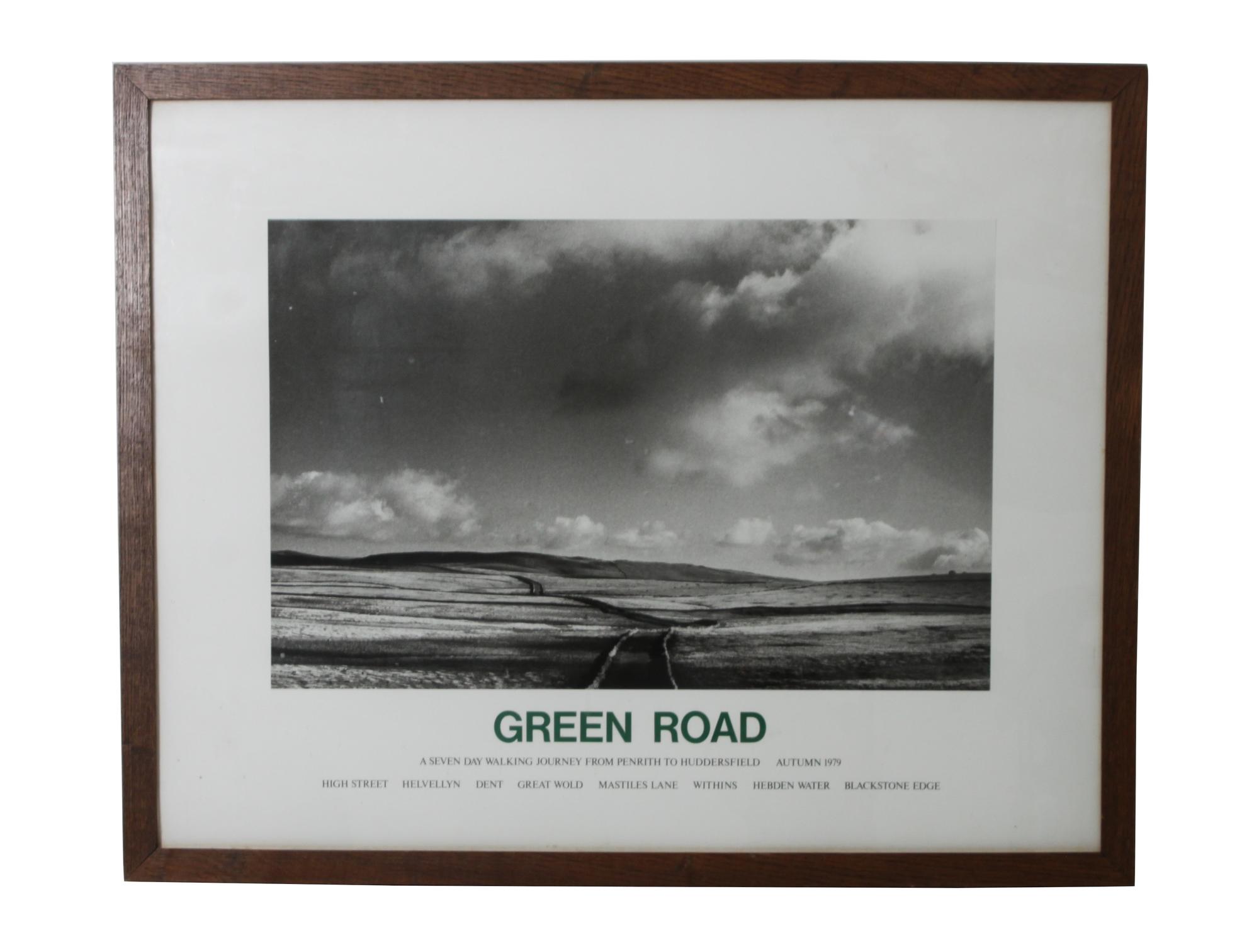 Hamish Fulton, (British, b. 1946), Green Road