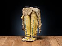 Kiowa Beaded Boot Moccasins
