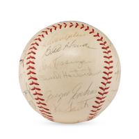 A 1967 Chicago Cubs Team Signed Autograph Baseball